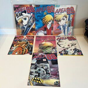 Vintage Area 88 #6 20 21 22 26 27 29 Eclipse Viz Comics 1987 88 lot Comic Books